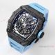 BBR Super Clone Richard Mille RM 35-02 Rafael Nadal Watch Calibre RMAL1 Baby Blue Rubber Strap (10)_th.jpg